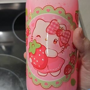 Hello Kitty Pink Strawberry Bottle
